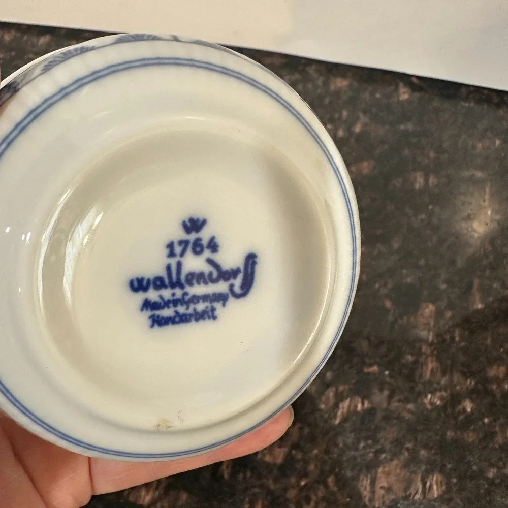 Wallendorf charming porcelain